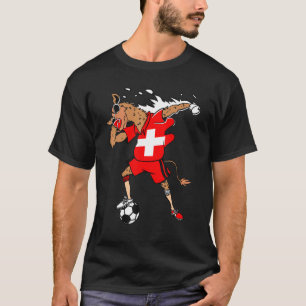 T-shirt Chameau suisse drapeau suisse football Berne Footb