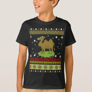 T-shirt Chameau Vilain Chandail de Noël