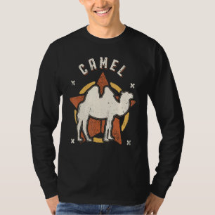 T-shirt Chameau Vintage Rétro Classique Animal
