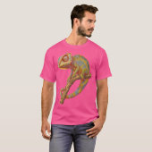 T-shirt Chameleon Animal Motif Artwork Chameleon (Devant entier)