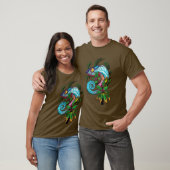 T-shirt Chameleon arc-en-ciel (Unisexe)