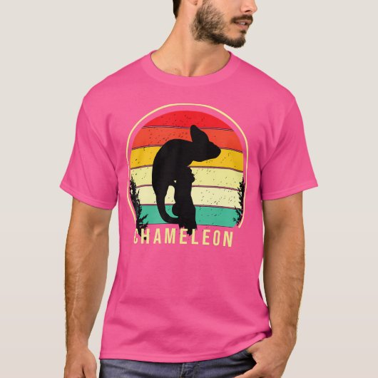 T-shirt Chameleon Art s Chameleons (Devant)