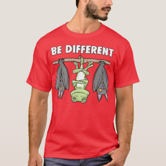 T-shirt Chameleon Bat Fairytale Be Different