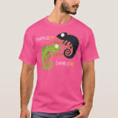 T-shirt Chameleon Chameleoff I Reptile Lizard Terrarium (Devant)