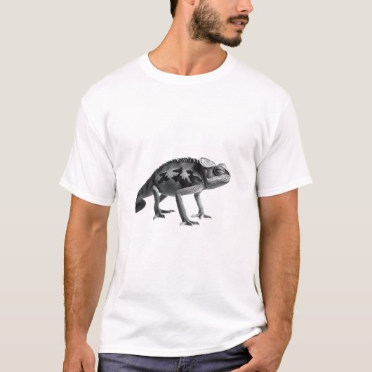 T-shirt Chameleon Change tout (Devant)