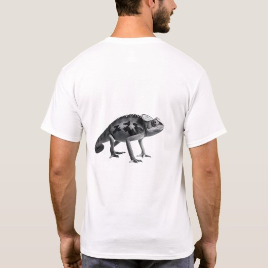 T-shirt Chameleon Change tout (Dos)