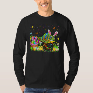 T-shirt Chameleon de Pâques Chasse aux oeufs de lapin Cham