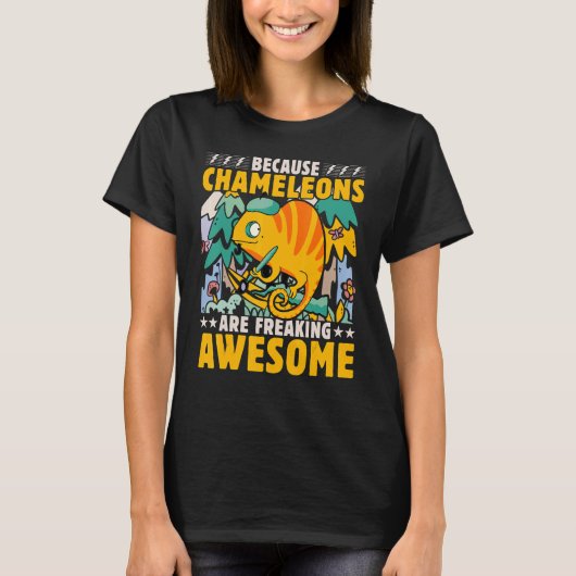 T-shirt Chameleon Dit 7 (Devant)