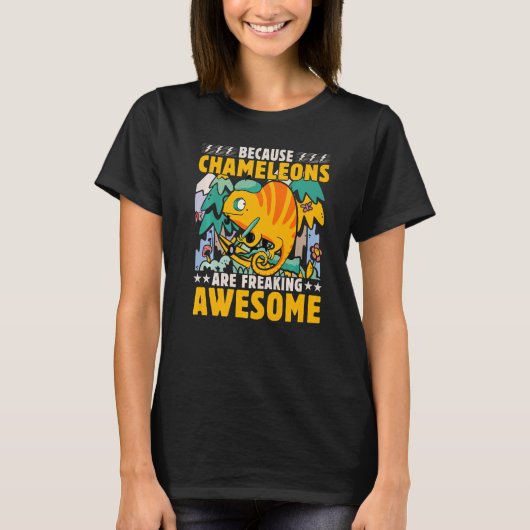 T-shirt Chameleon Dit 7 (Devant)