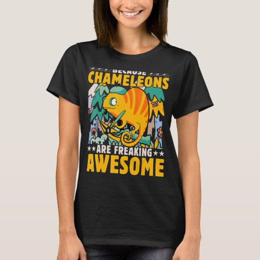 T-shirt Chameleon Dit 7 (Devant)