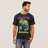 T-shirt Chameleon Juste Une Fille Qui Aime Chameleons T-Sh (Devant entier)