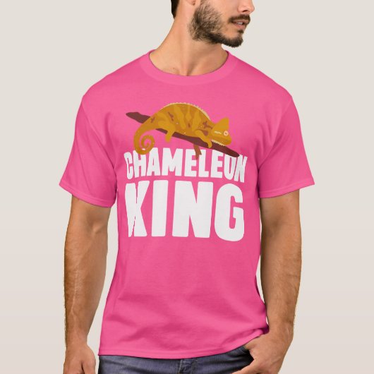 T-shirt Chameleon King Chameleon (Devant)
