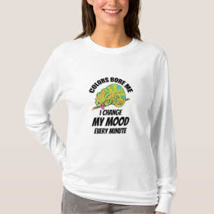 T-shirt Chameleon - Les couleurs sont ennuyeuses
