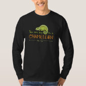 T-shirt Chameleon Lizard Reptile Gecko Dragon Drôle Cadeau (Devant)