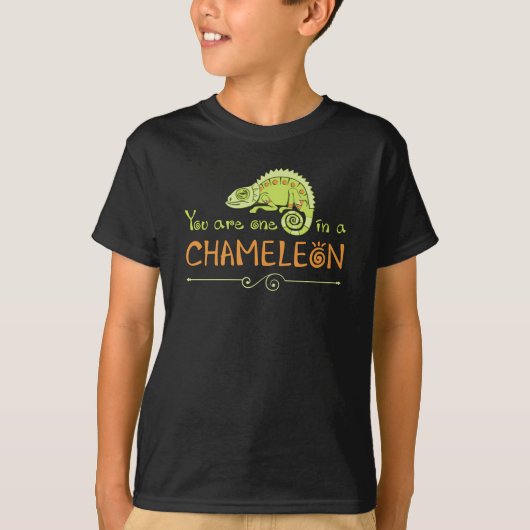 T-shirt Chameleon Lizard Reptile Gecko Dragon Drôle Cadeau (Devant)