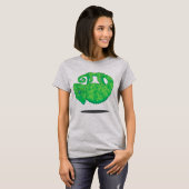T-shirt Chameleon magique (Devant entier)