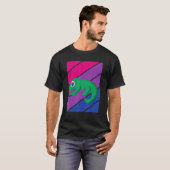 T-shirt Chameleon Pride Bisexual Drapeau Lgbtq Fier Ally P (Devant entier)