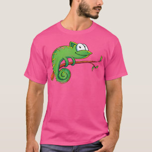 T-shirt Chameleon Propriétaire d'animaux de compagnie Liza