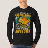 T-shirt Chameleon  Saying 7 (Devant)