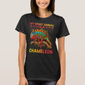 T-shirt Chameleon  Saying 8 (Devant)