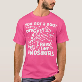 T-shirt Chameleon Tiny Dinosaur Chameleon Lizeon Chameleon