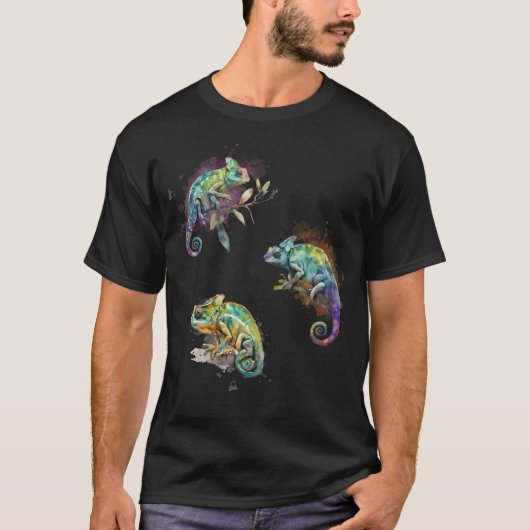 T-shirt Chameleons à voile (Devant)