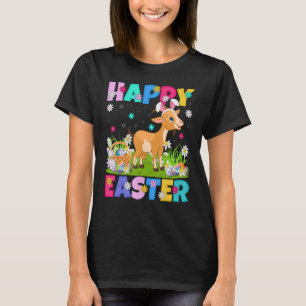 T-shirt Chamois Joyeux Bunny de Pâques Chamois dimanche de