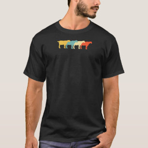 T-shirt Chamois Vintage Retro Chèvre Antelope 60s les anné