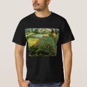 T-shirt Champ avec des pavots par Vincent van Gogh (Devant)