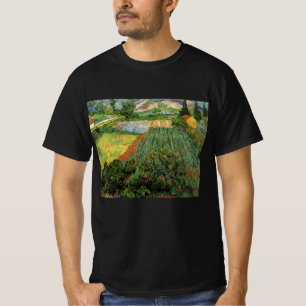 T-shirt Champ avec des pavots par Vincent van Gogh