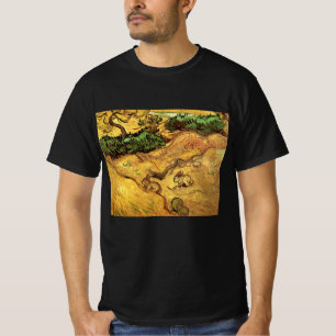 T-shirt Champ avec deux lapins par Vincent van Gogh