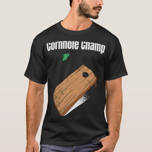 T-shirt Champ Cornhole (Devant)