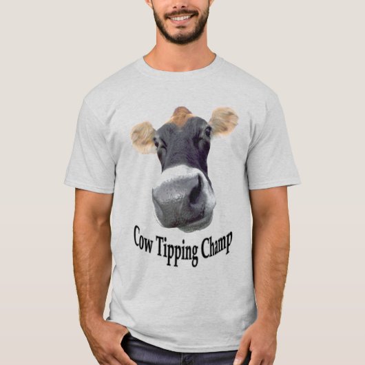 T-Shirt Champ Cow Tipping (Devant)