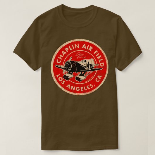 T-shirt Champ d'air de Chaplin (Design devant)
