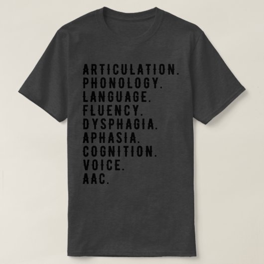 T-shirt Champ d'application 6 (Design devant)