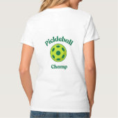 T-shirt Champ de basket-ball (Dos)