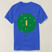 T-shirt Champ de cricket (Design devant)