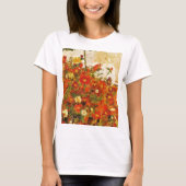 T-shirt Champ De Fleurs - Egon Schiele (Devant)