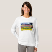 T-shirt Champ de tulipes (Devant entier)