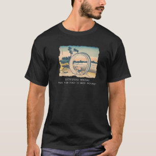 T-shirt Champ Fuji View dans la province d'Owari Hokusai R