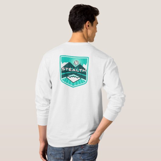 T-shirt Champ furtif (Dos entier)