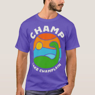 T-shirt Champ Lake Monster Lac Champlain Monument