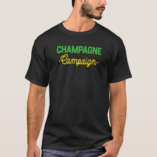 T-shirt Champagne Wine (Devant)