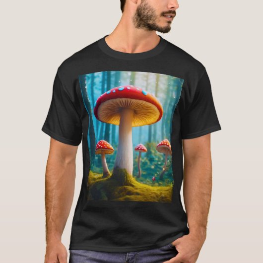 T-shirt champignon (Devant)