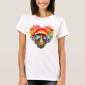 T-shirt champignon d'amour (Devant)