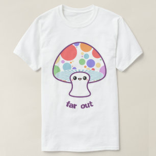 T-shirt Champignon d'arc-en-ciel