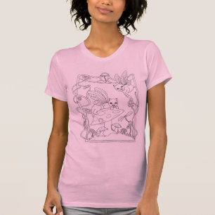 T-shirt Champignon féerique des chats N
