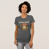 T-shirt champignon « Fun Guy » – Tee-shirt pun drô (Devant entier)