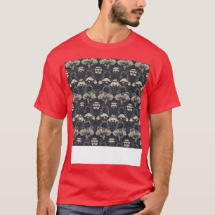 T-shirt Champignon Motif sans pièce Fungus Hippie Shroom E