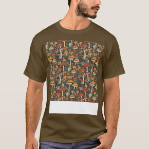 T-shirt Champignon Motif sans pièce Fungus Hippie Shroom E